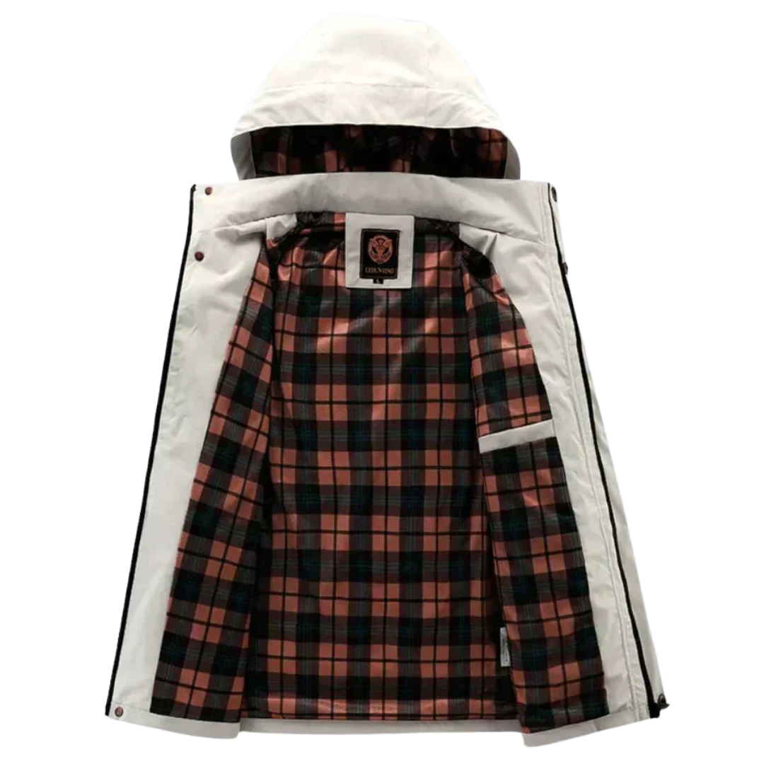 Arvid | Veste extérieure confortable, coupe-vent et imperméable