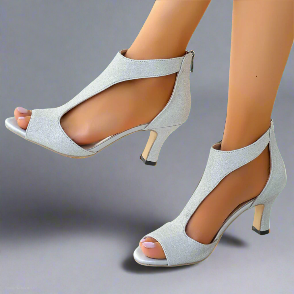 Heidrun | Sandales Élégantes à Talons Confortables