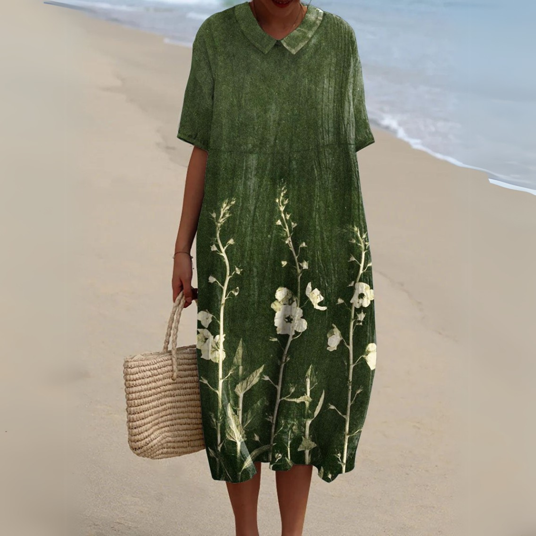 Adelmira | Robe d'été florale colorée