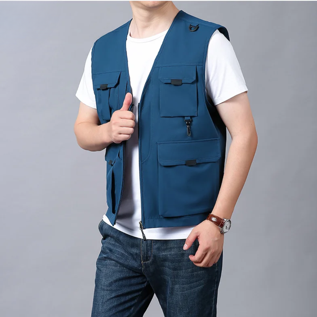 Jules | Veste cargo respirante à multiples poches