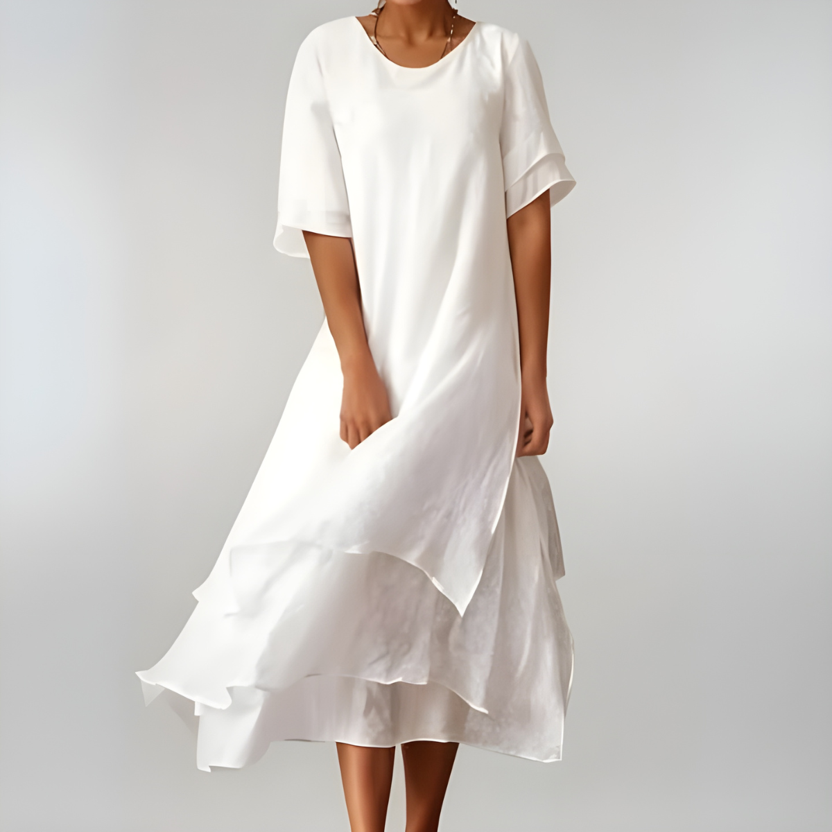 Palmina | Robe longue en coton
