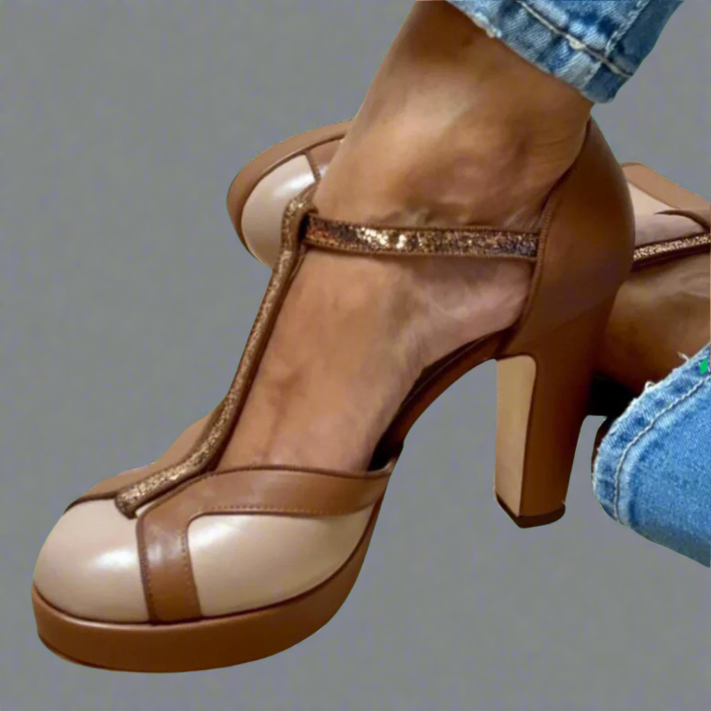 Criselmara | Sandales Élégantes à Talons pour un Confort Maximale