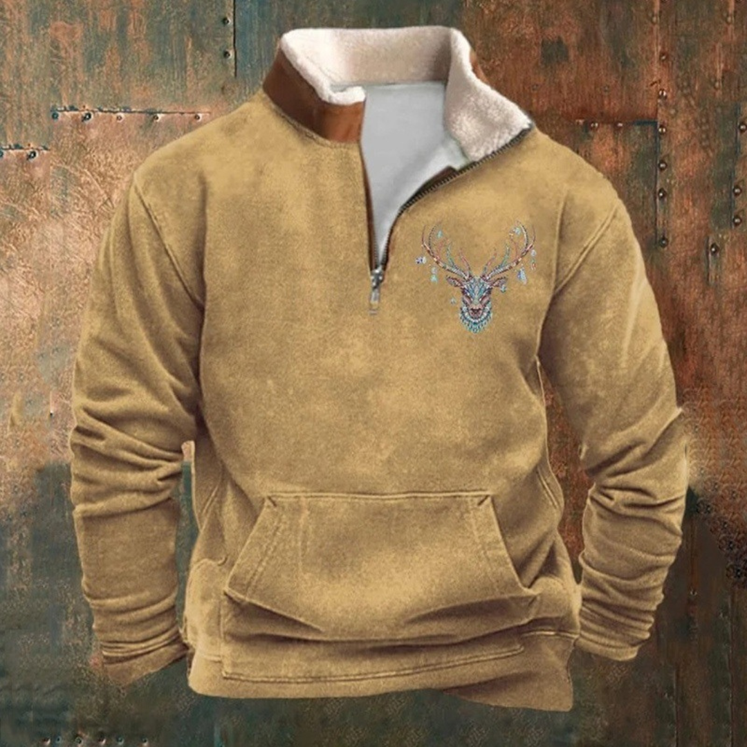 Pierre | Pull à quart de zip