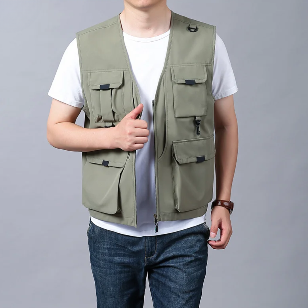 Jules | Veste cargo respirante à multiples poches