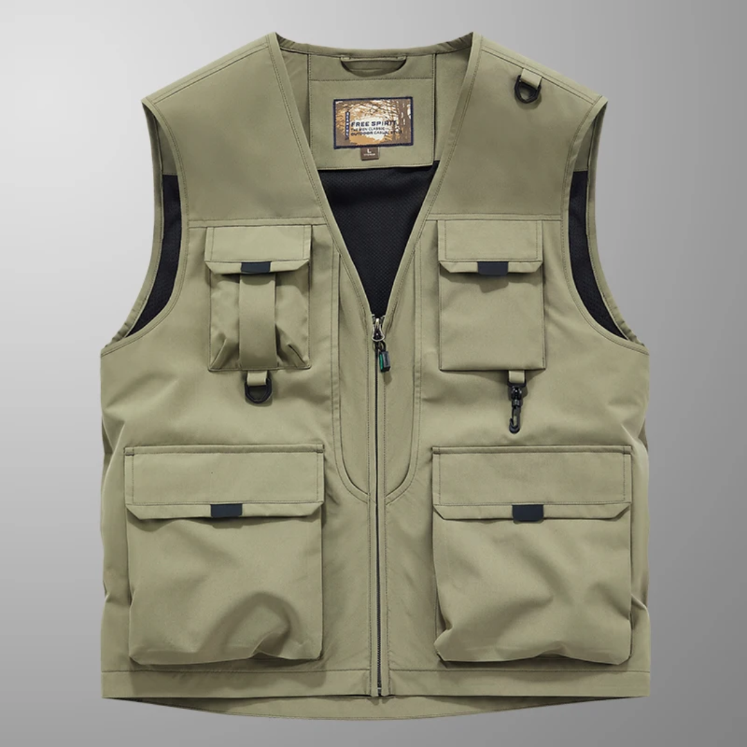 Jules | Veste cargo respirante à multiples poches