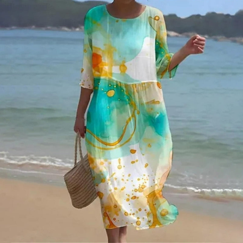 Brisha | Robe florale élégante