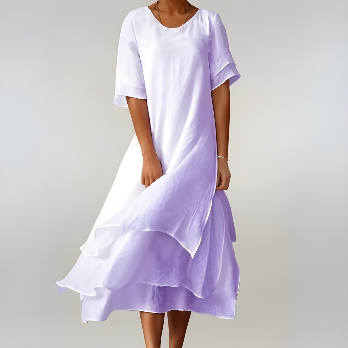 Palmina | Robe longue en coton