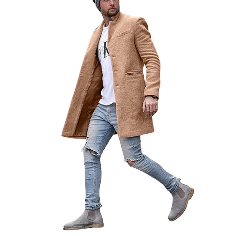Enrique | Manteau long classique en laine