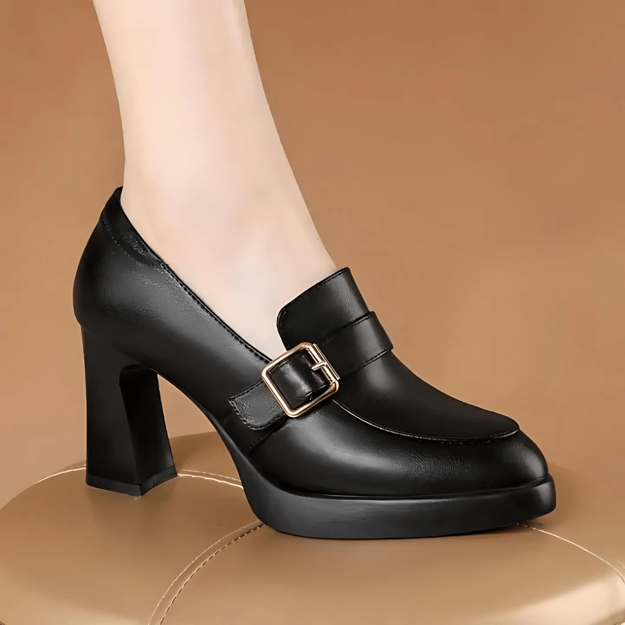 Malena | Chaussures à talons classiques avec boucle