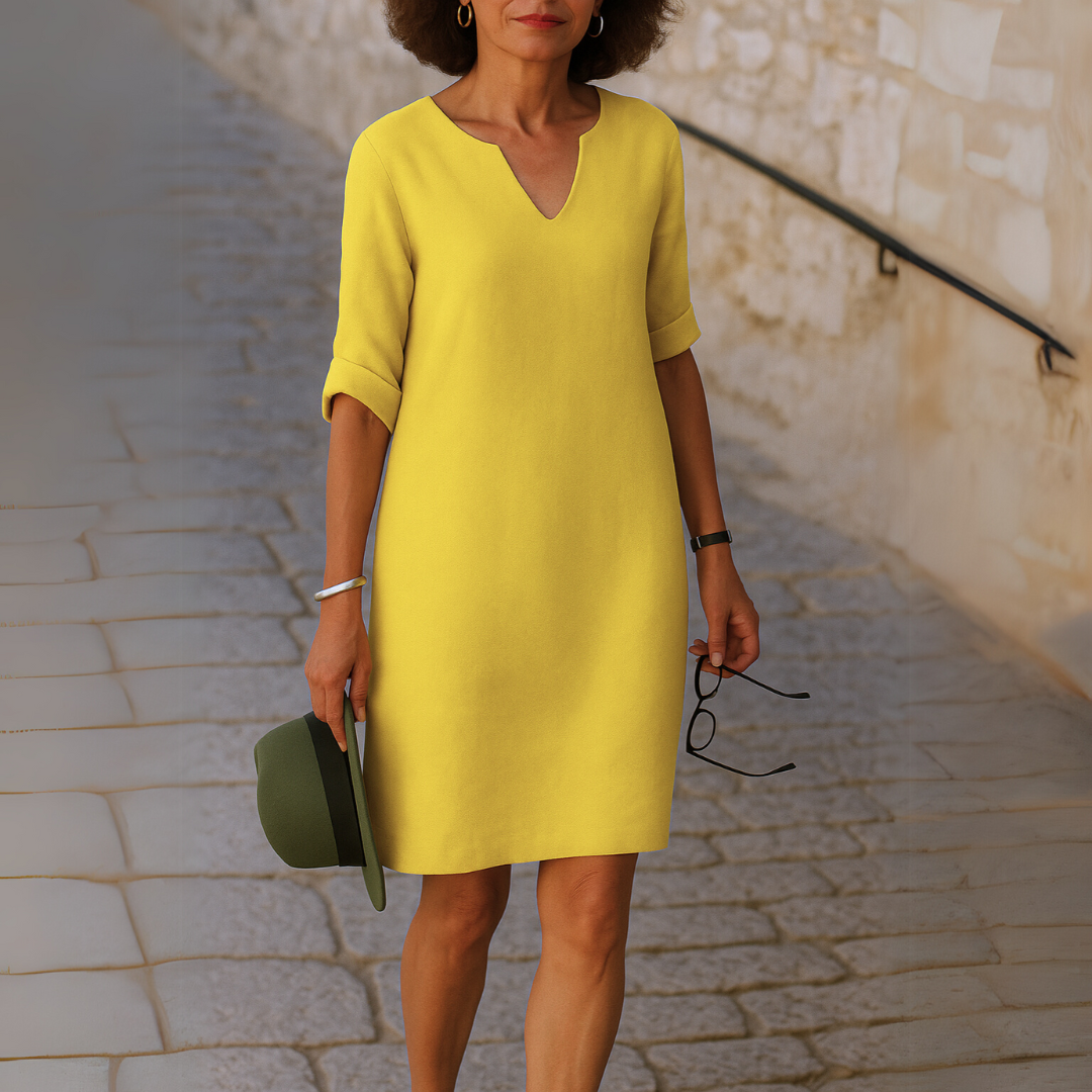 Jacinta | Robe élégante à décolleté en V