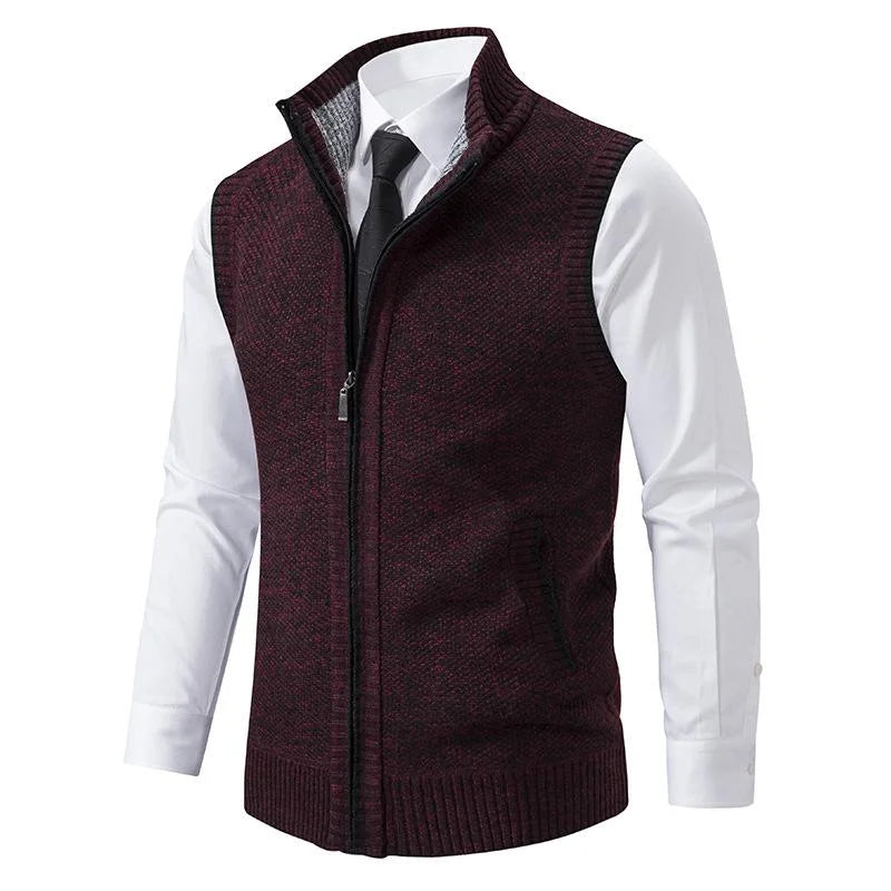 Rubén | Gilet sans manches en molleton tissé