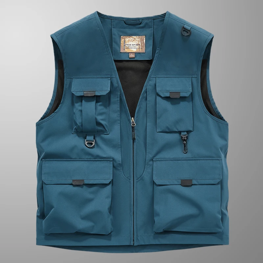 Jules | Veste cargo respirante à multiples poches