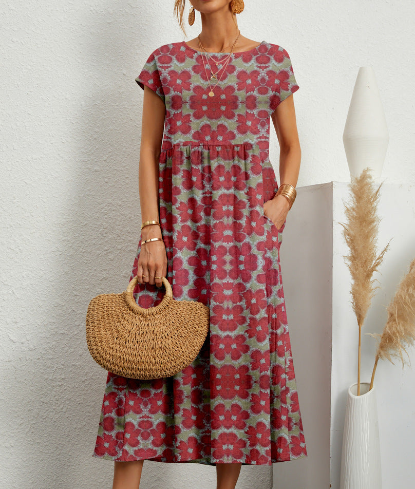 Roselle | Robe Fleurie Chic