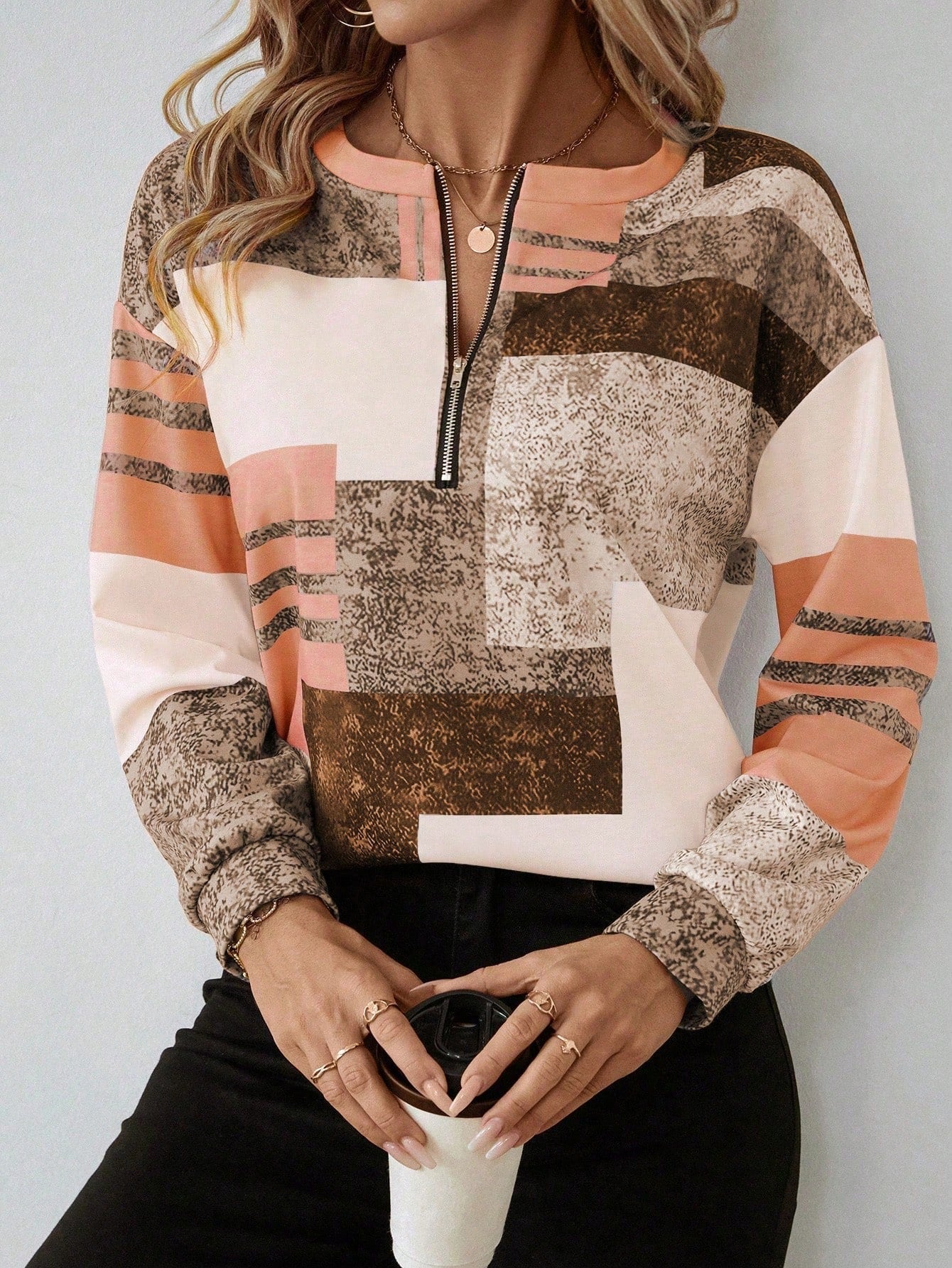 Kaimana | Sweat à capuche vintage chic