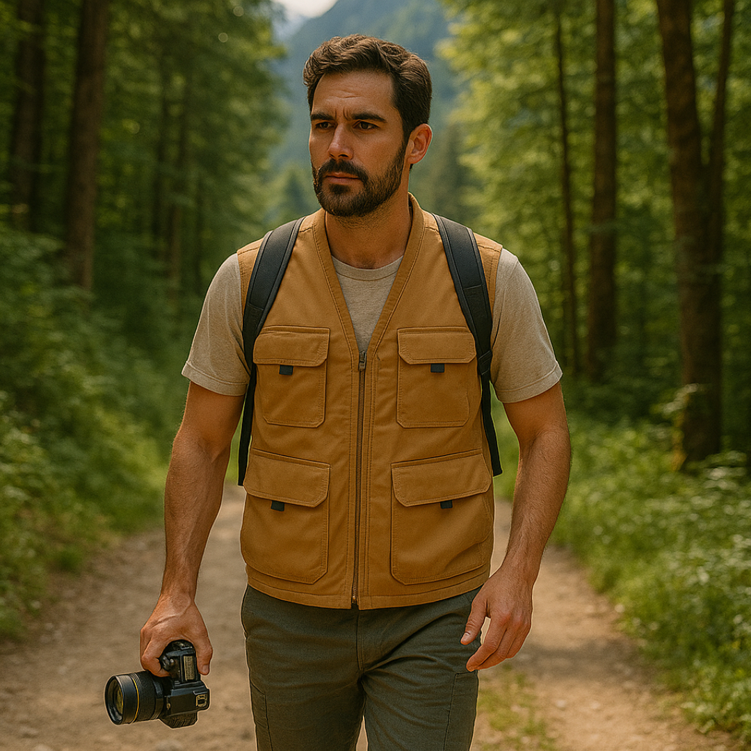 Jules | Veste cargo respirante à multiples poches