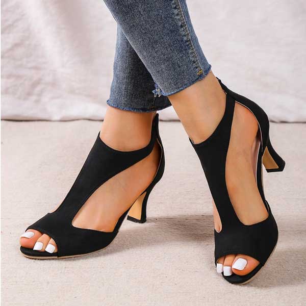 Seyla | Sandales Orthopédiques à Talons Confortables