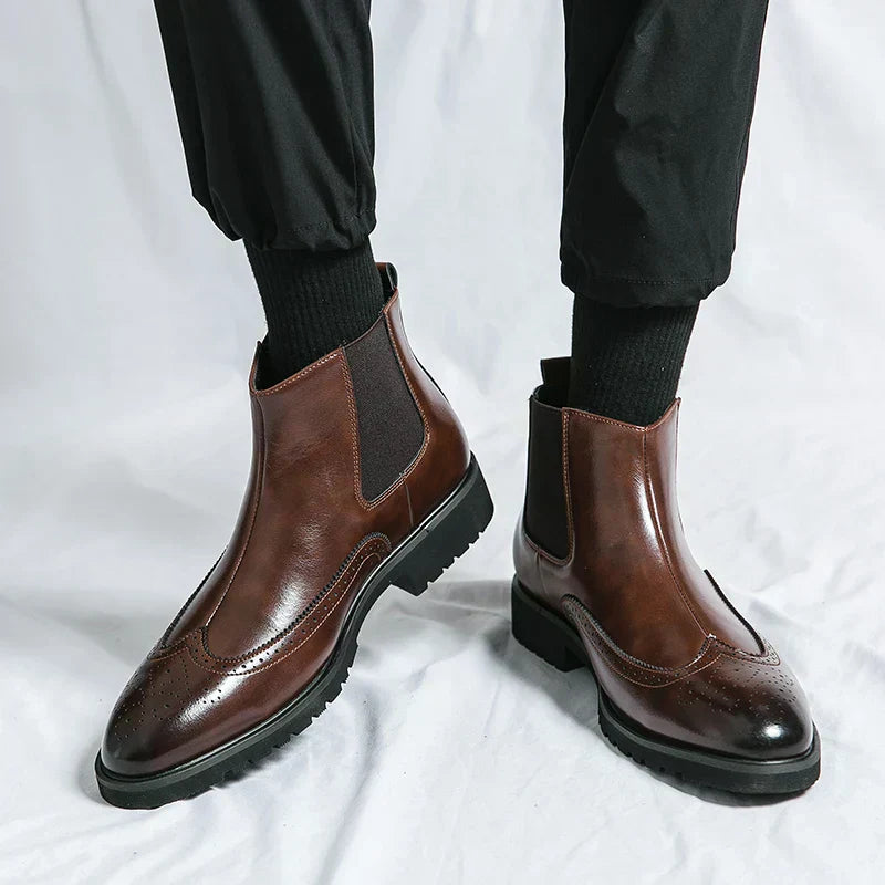 David | Bottes en cuir urbain