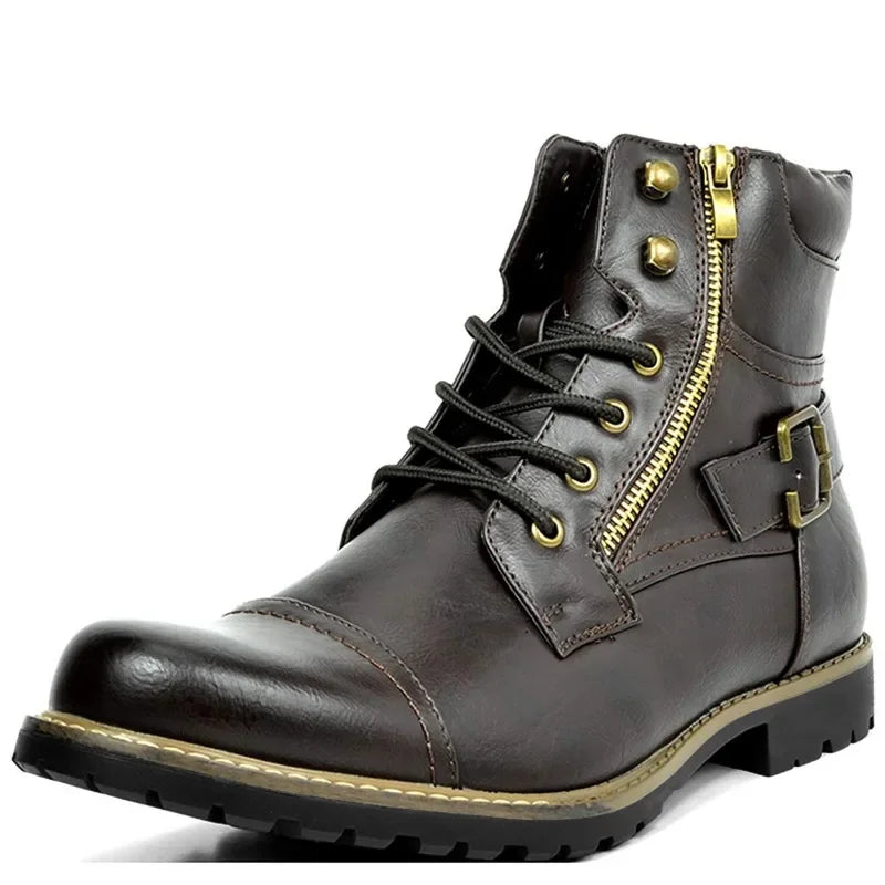 Antonio | Bottes à lacets en cuir