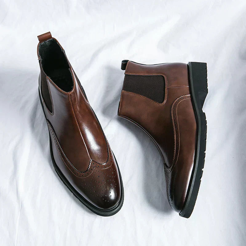 David | Bottes en cuir urbain