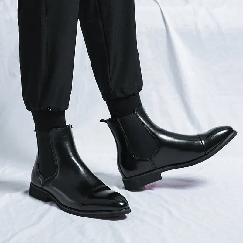 Roger | Bottes Chelsea en cuir