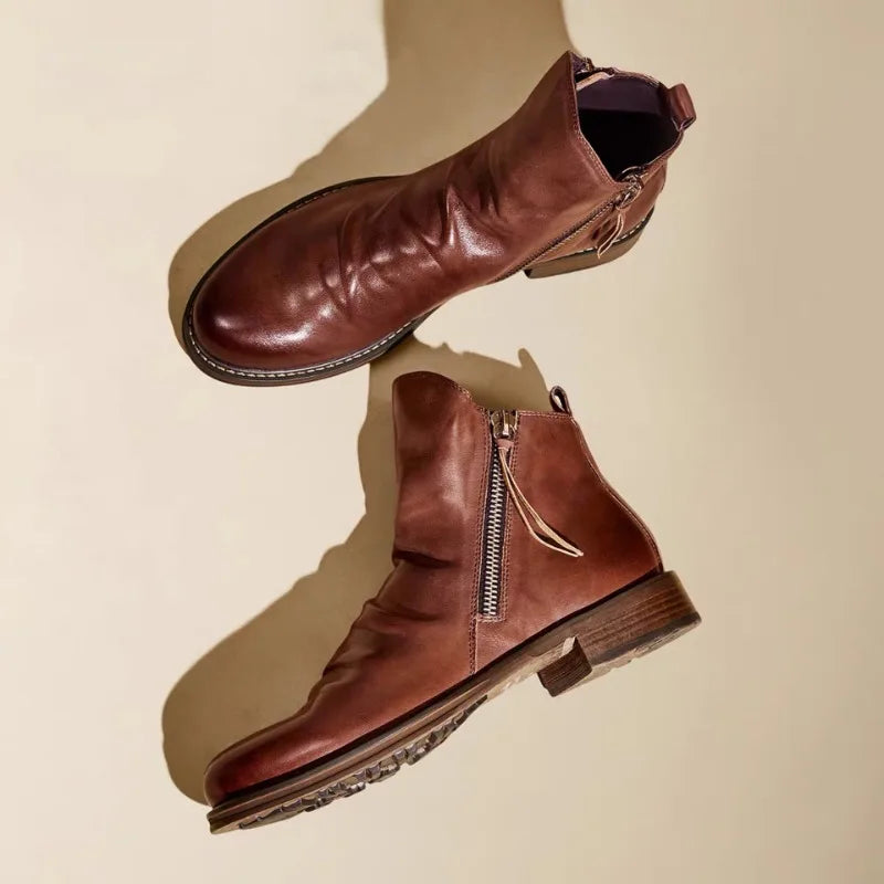 Manuel | Bottines Chelsea en cuir