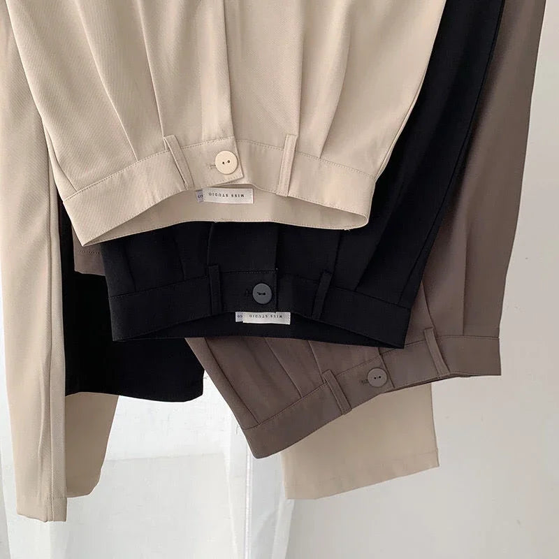 Estefanía | Pantalon élégant à jambes larges