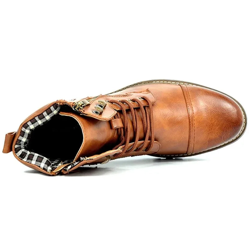 Antonio | Bottes à lacets en cuir