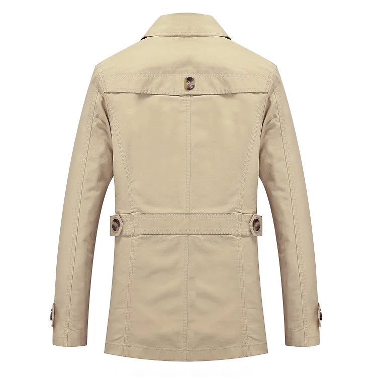Vicente | Manteau trench moderne pour hommes