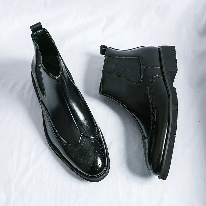 David | Bottes en cuir urbain