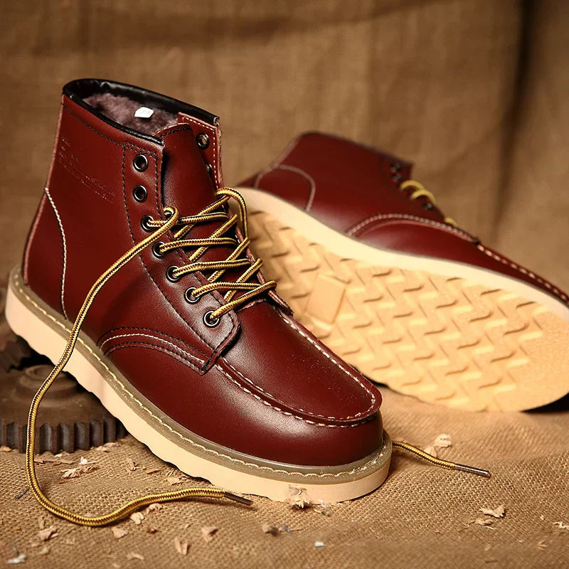 Marc | Bottes d'hiver en cuir