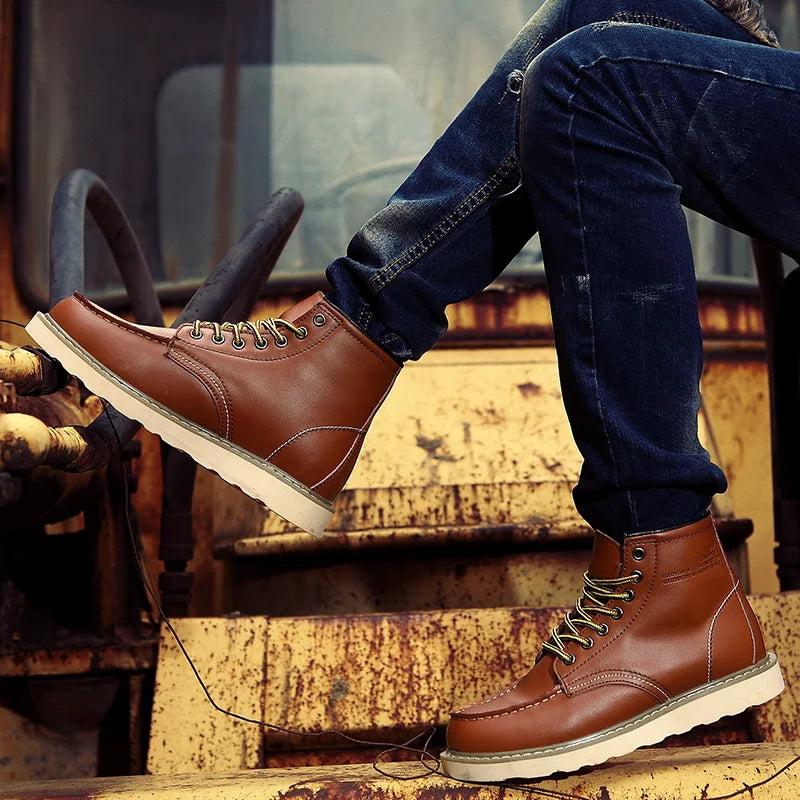 Marc | Bottes d'hiver en cuir