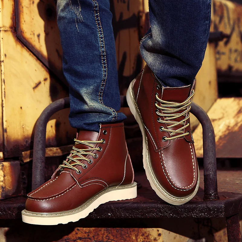 Marc | Bottes d'hiver en cuir