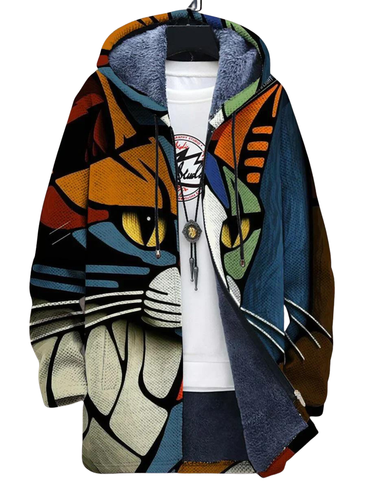 Gabriela | Veste avec impression artistique