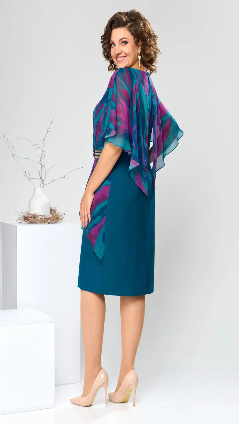 Mirabella | Robe élégante avec détails de drapé