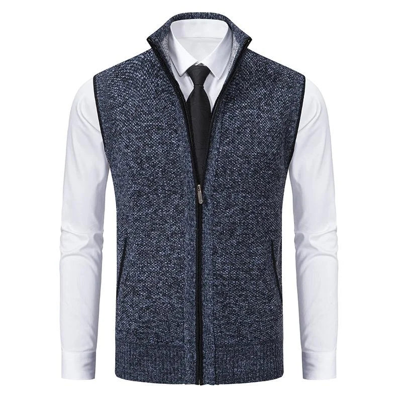 Rubén | Gilet sans manches en molleton tissé