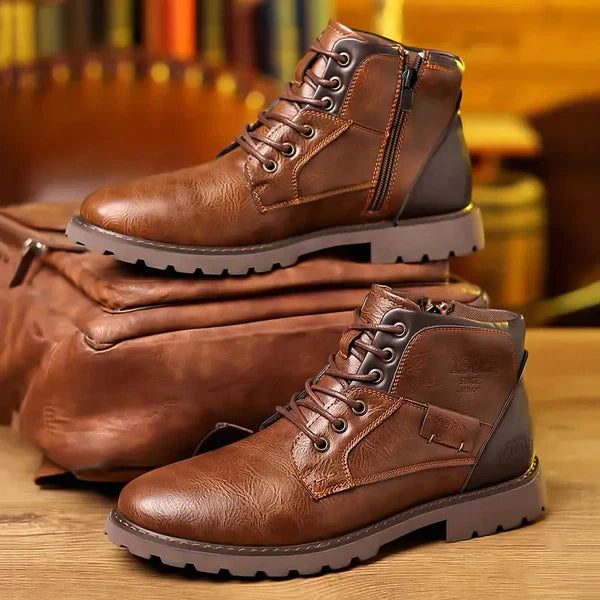 Marcel | Bottines en cuir premium à lacets