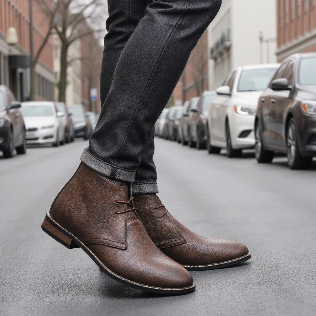 Aurian | Bottines chukka élégantes pour homme