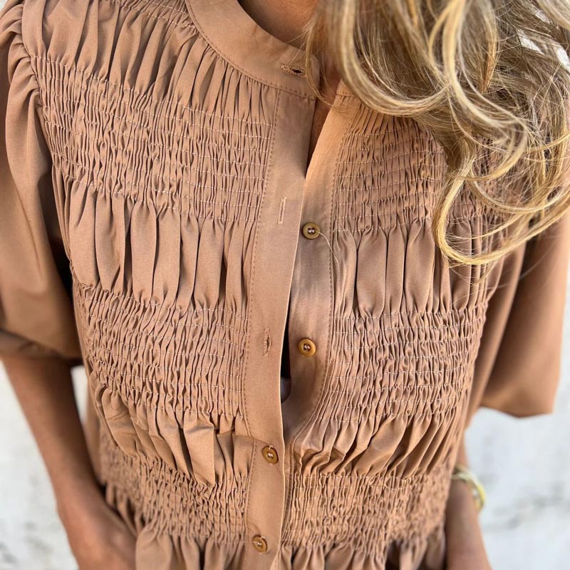 Aukje | Blouse élégante de style Ibiza