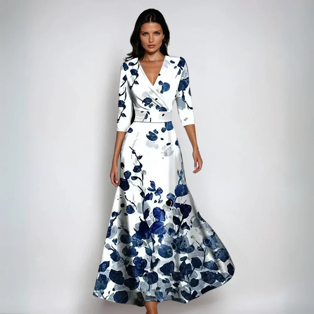 Erica | Robe florale élégante