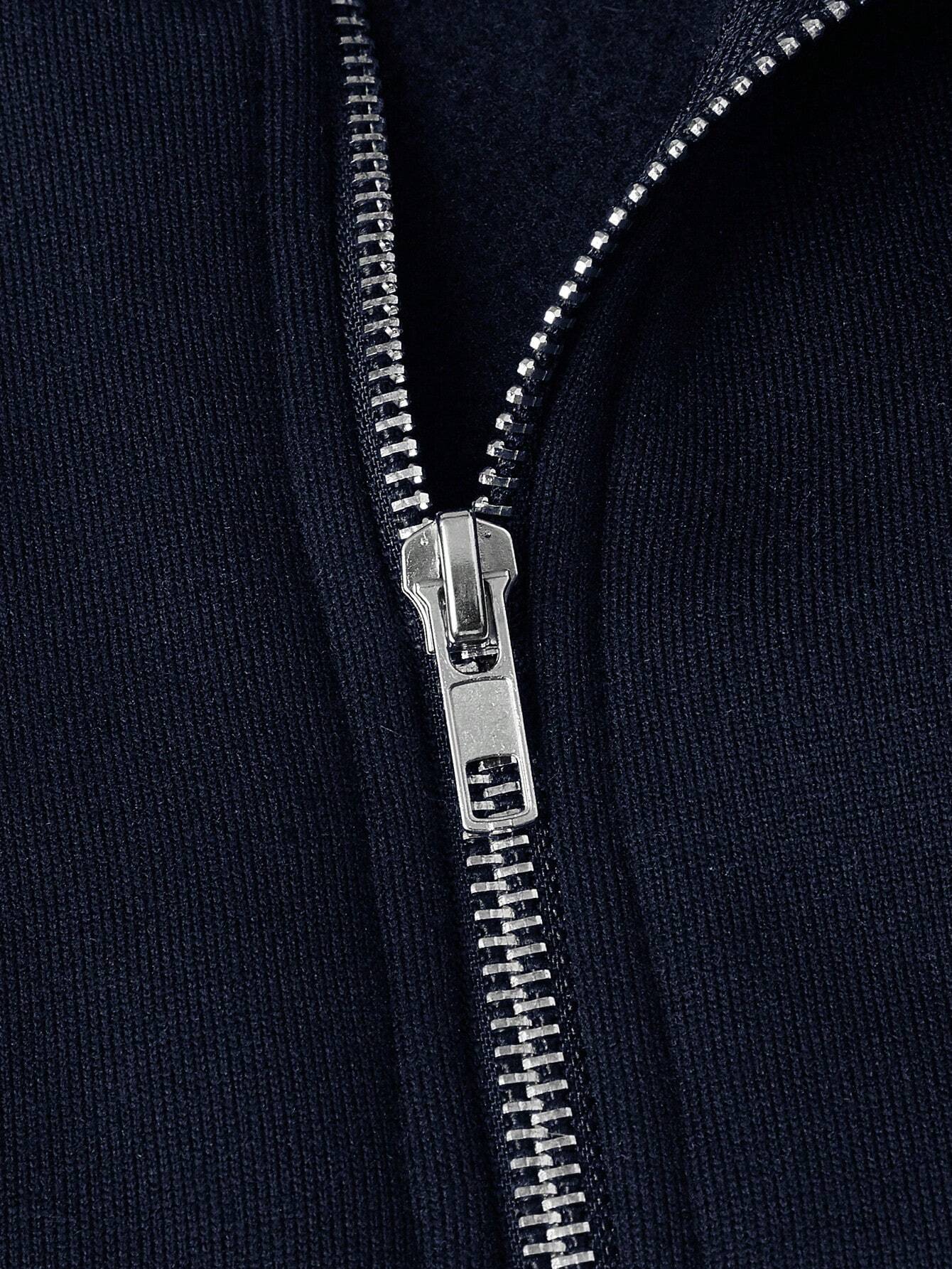 Salvador | Chemise de détente avec mi-fermeture éclair