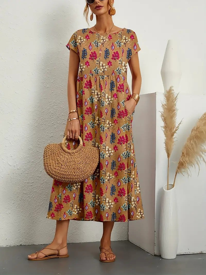 Roselle | Robe Fleurie Chic