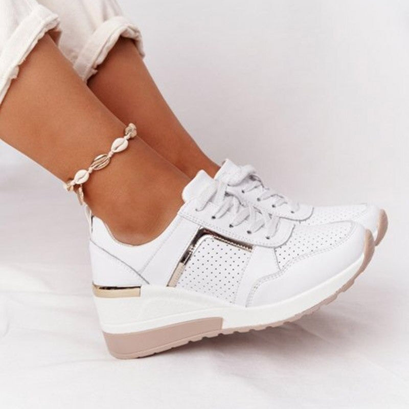 Lorelei | Chaussures de sport de luxe à talon en jute