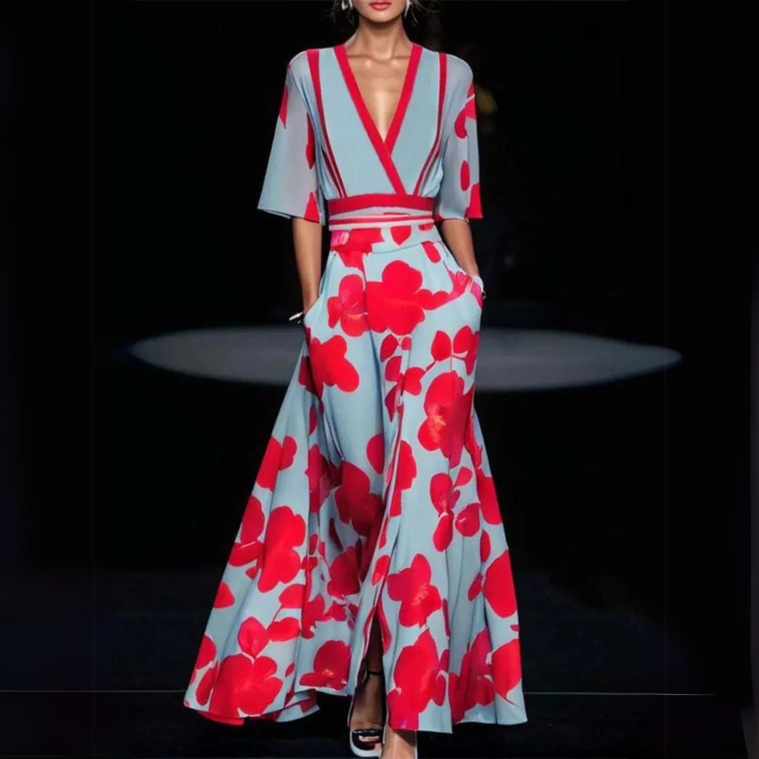 Carlota | Robe Élégante à Manches