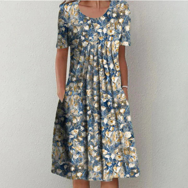 Valeriana | Robe élégante en coton