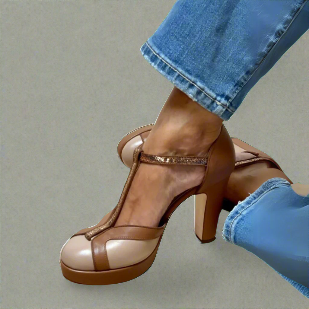 Criselmara | Sandales Élégantes à Talons pour un Confort Maximale