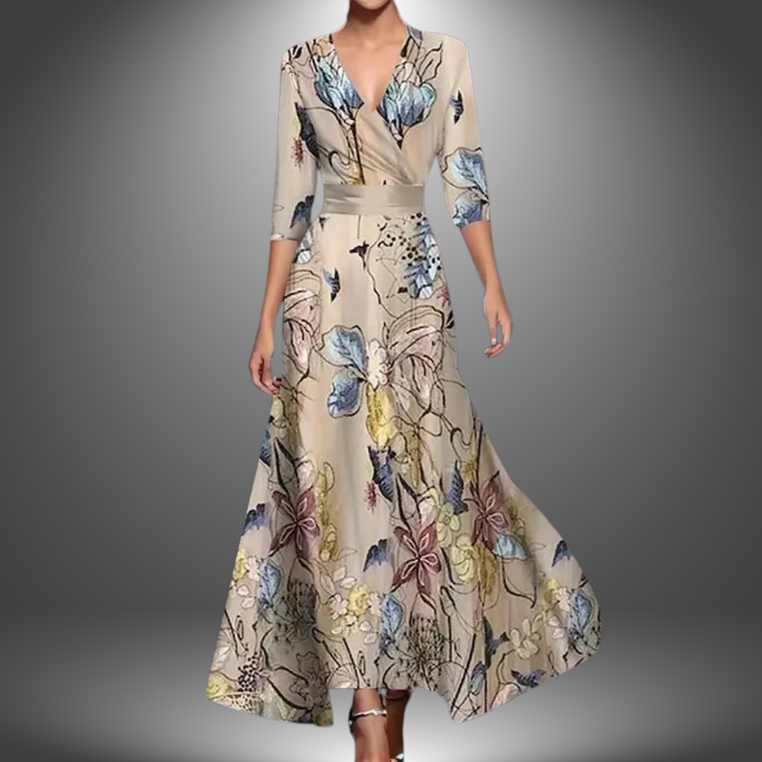 Sole | Robe longue artisanale pour femme