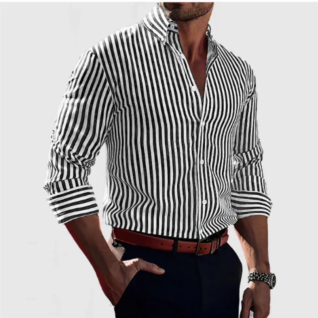 Louis | Chemise à rayures élégante