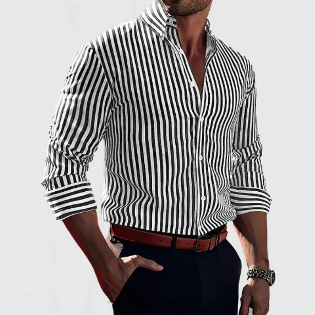 Louis | Chemise à rayures élégante