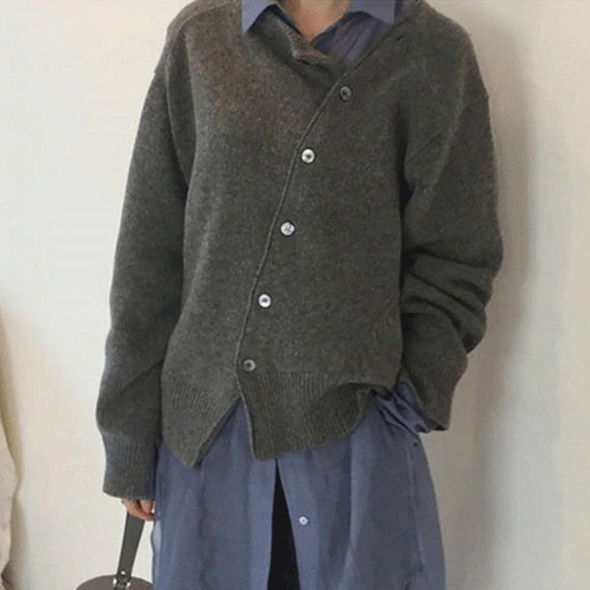 Isabel | Veste en tricot avec fermeture à bouton