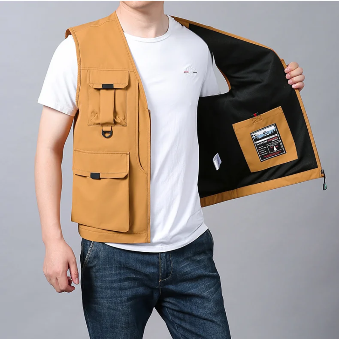 Jules | Veste cargo respirante à multiples poches